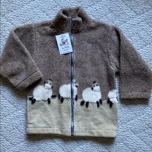 NWT - kids sheep print jacket
